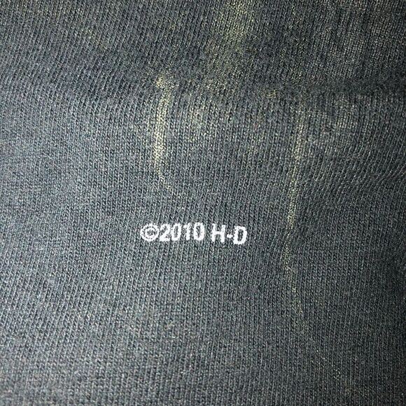 Harley-Davidson XL T-Shirt 2010 Faded Joplin Missouri Motorcycle Crew Neck - Picture 6 of 6